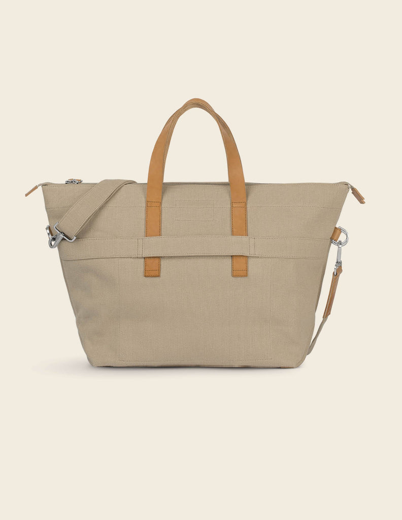Kin Messenger Bag, Beige -Soft BagsSoft Bags-PROJECTKIN