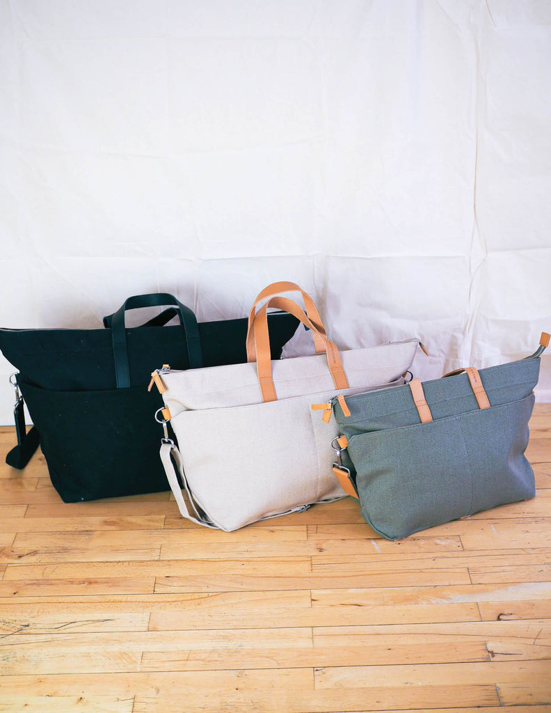 Kin Messenger Bag, Beige -Soft BagsSoft Bags-PROJECTKIN