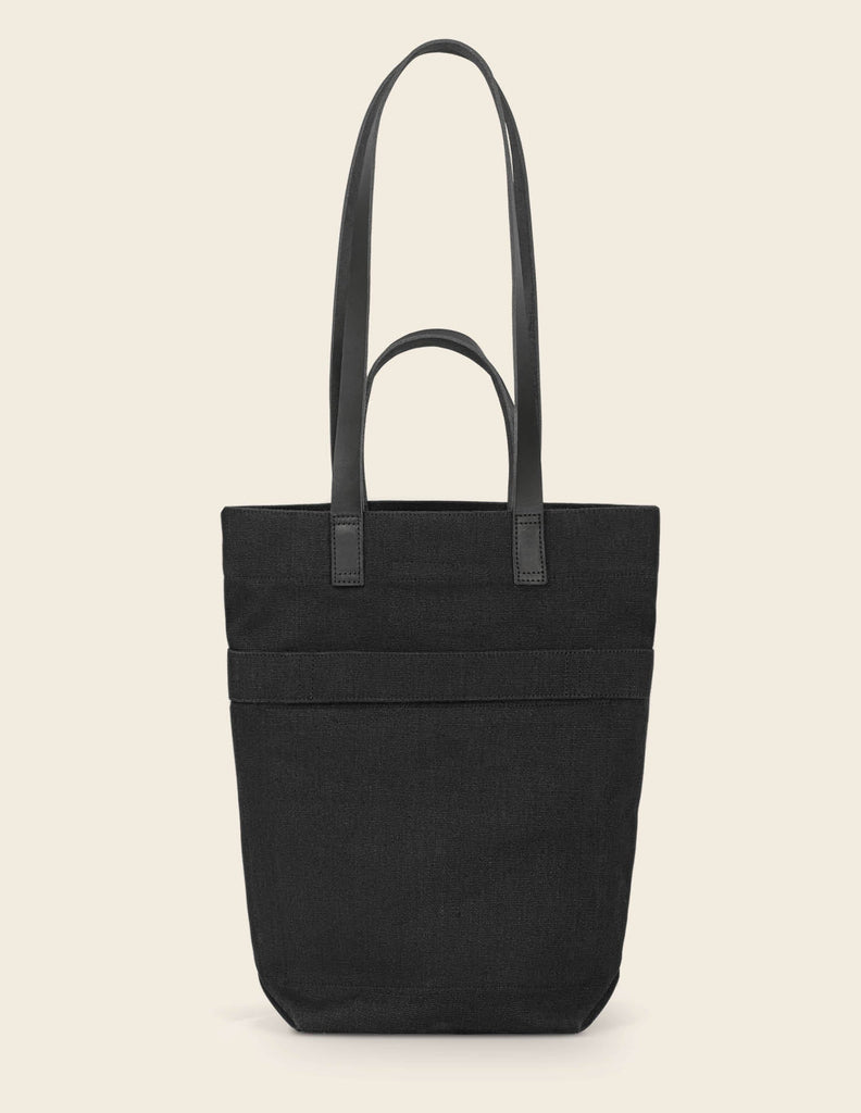 Kin Tote Bag, Black -Soft BagsSoft Bags-PROJECTKIN